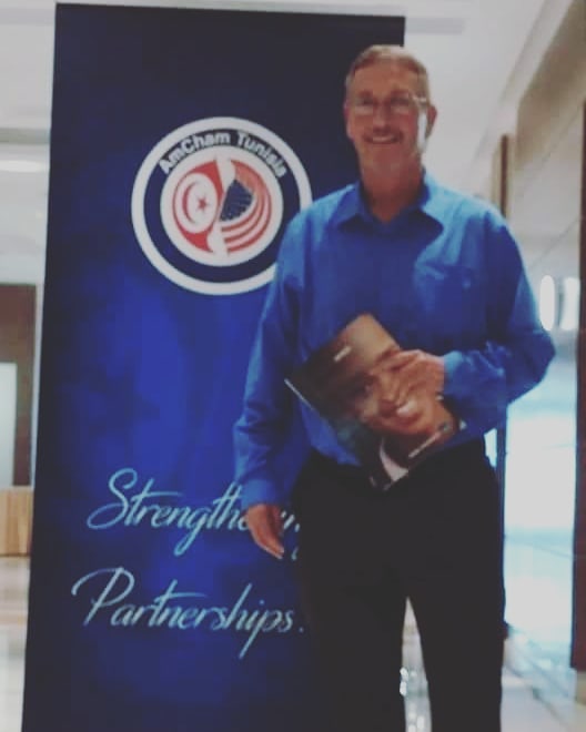 We had a great time  meeting with US Embassy staff, American Chamber of Commerce staff and American/Tunisian business owners in Tunisia. 
It was the 30th anniversary of American Chamber of Commerce here in Tunisia and we strongly believe in what we a