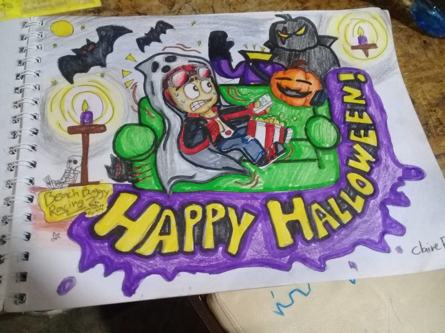 Mr. Happy's back ...