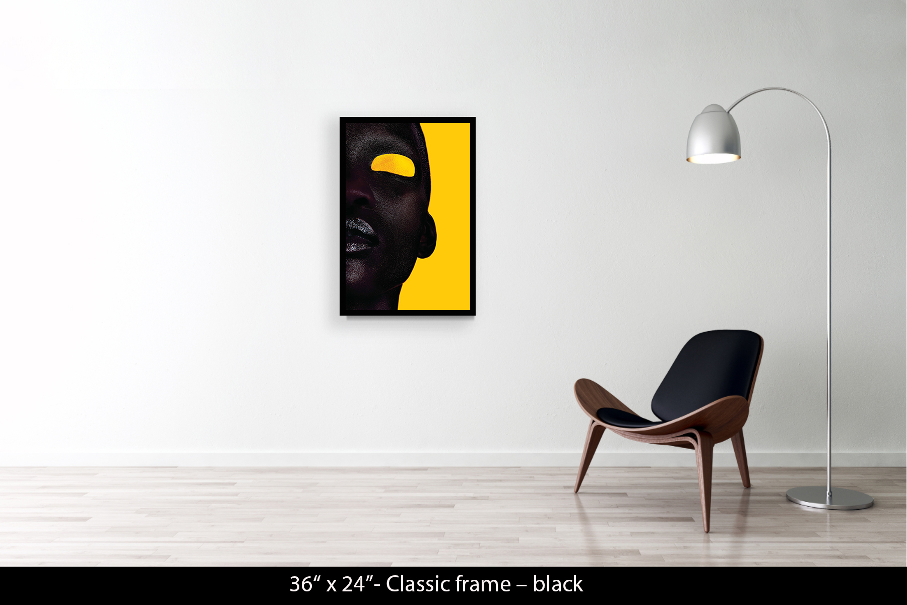 36"x24" | Classic Frame Black