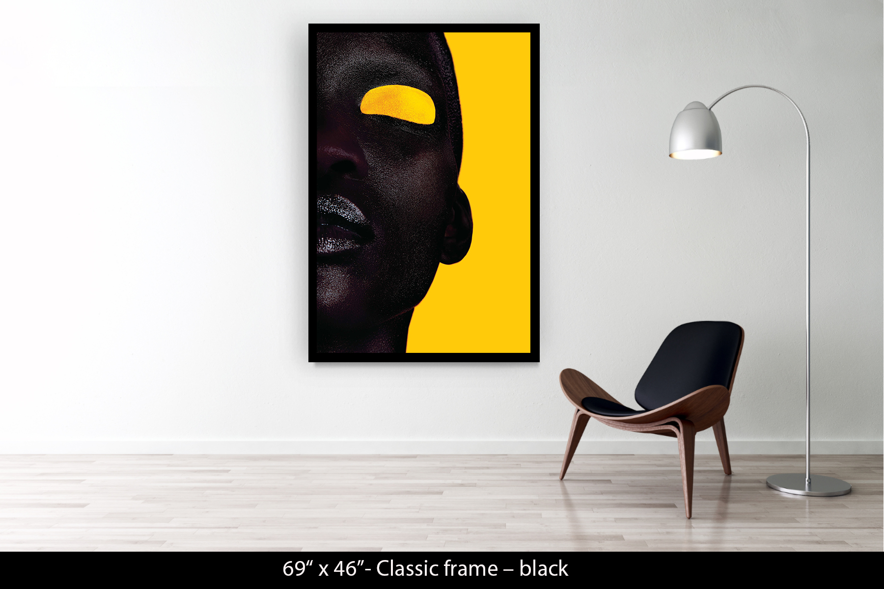 69"x46" | Classic Frame Black