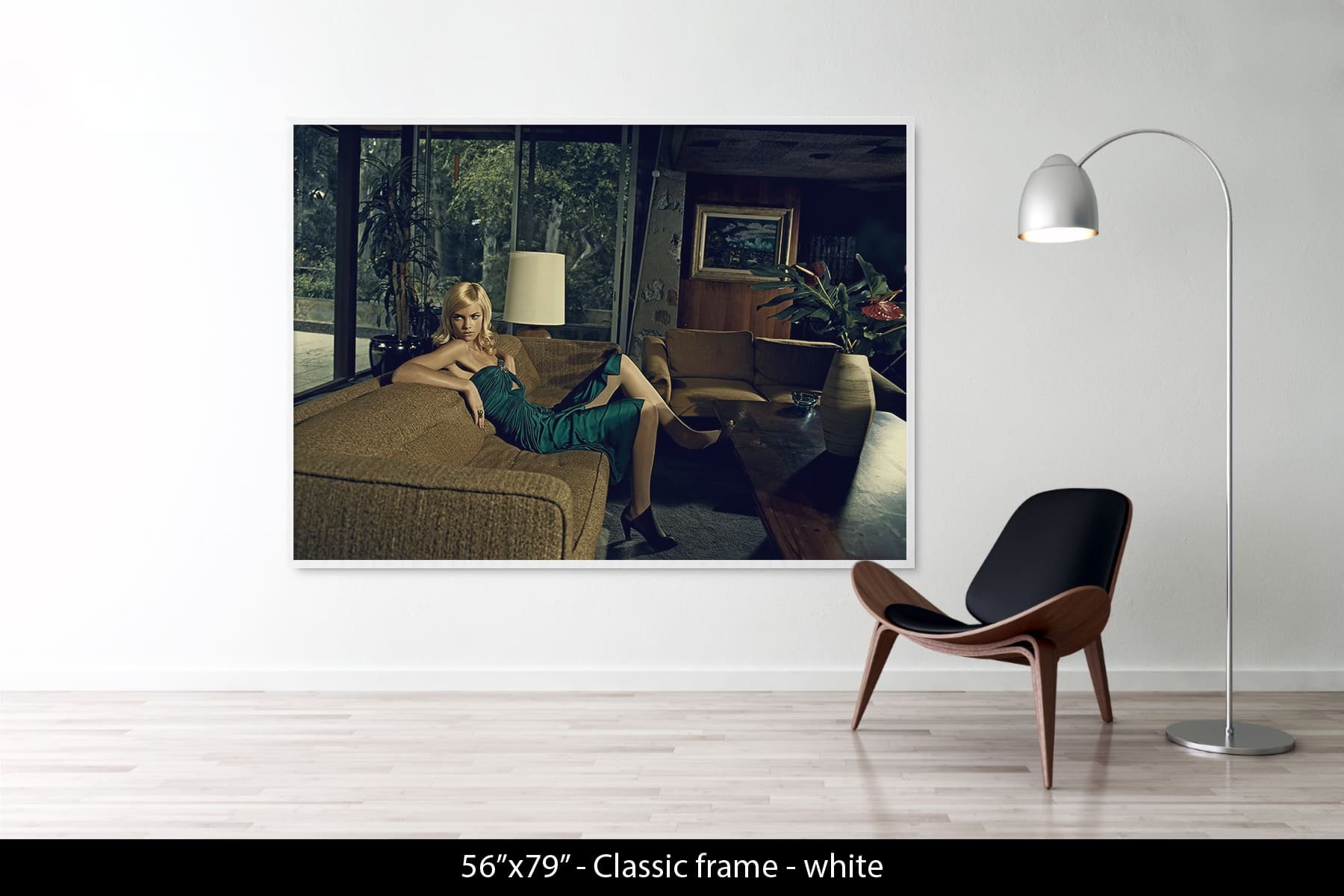 63"x79" | Classic Frame White