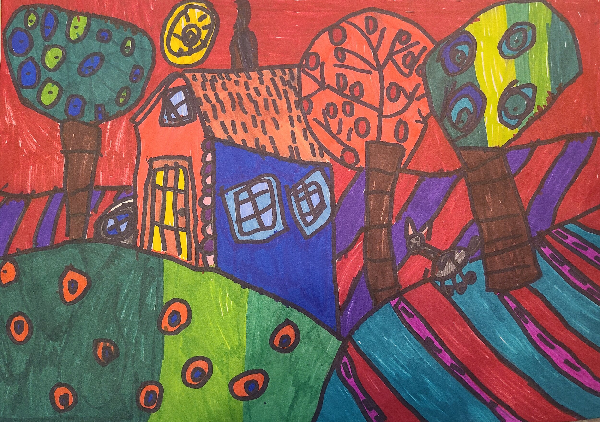 Aurora Borie-Alice's Art by Aurora, Age 6