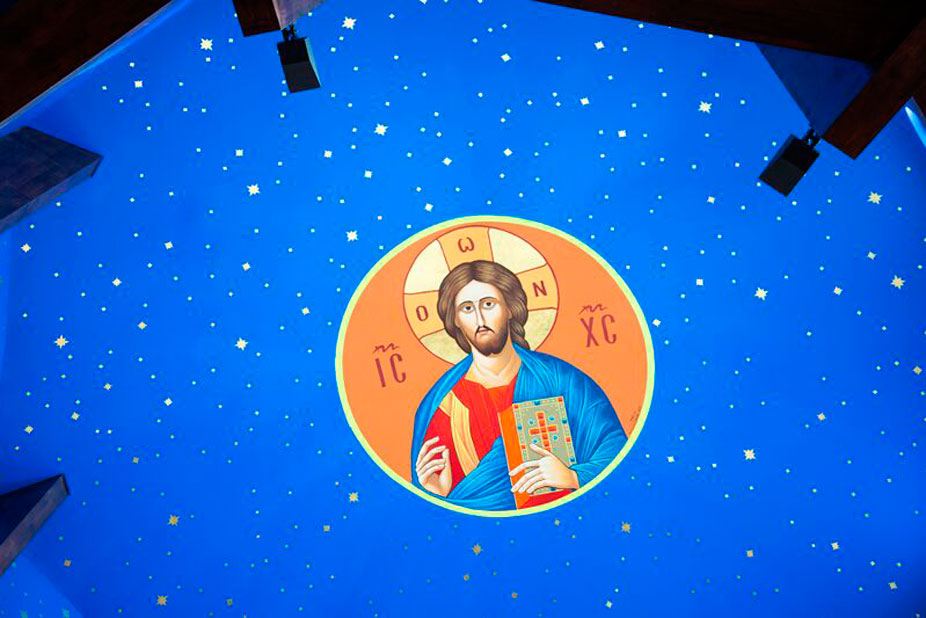 Gilded Ceiling, Our Lady of the Angels, Kellyville