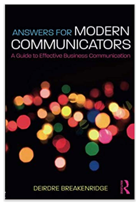 Her latest book, “Answers for Modern Communicators,” is available on here Amazon.