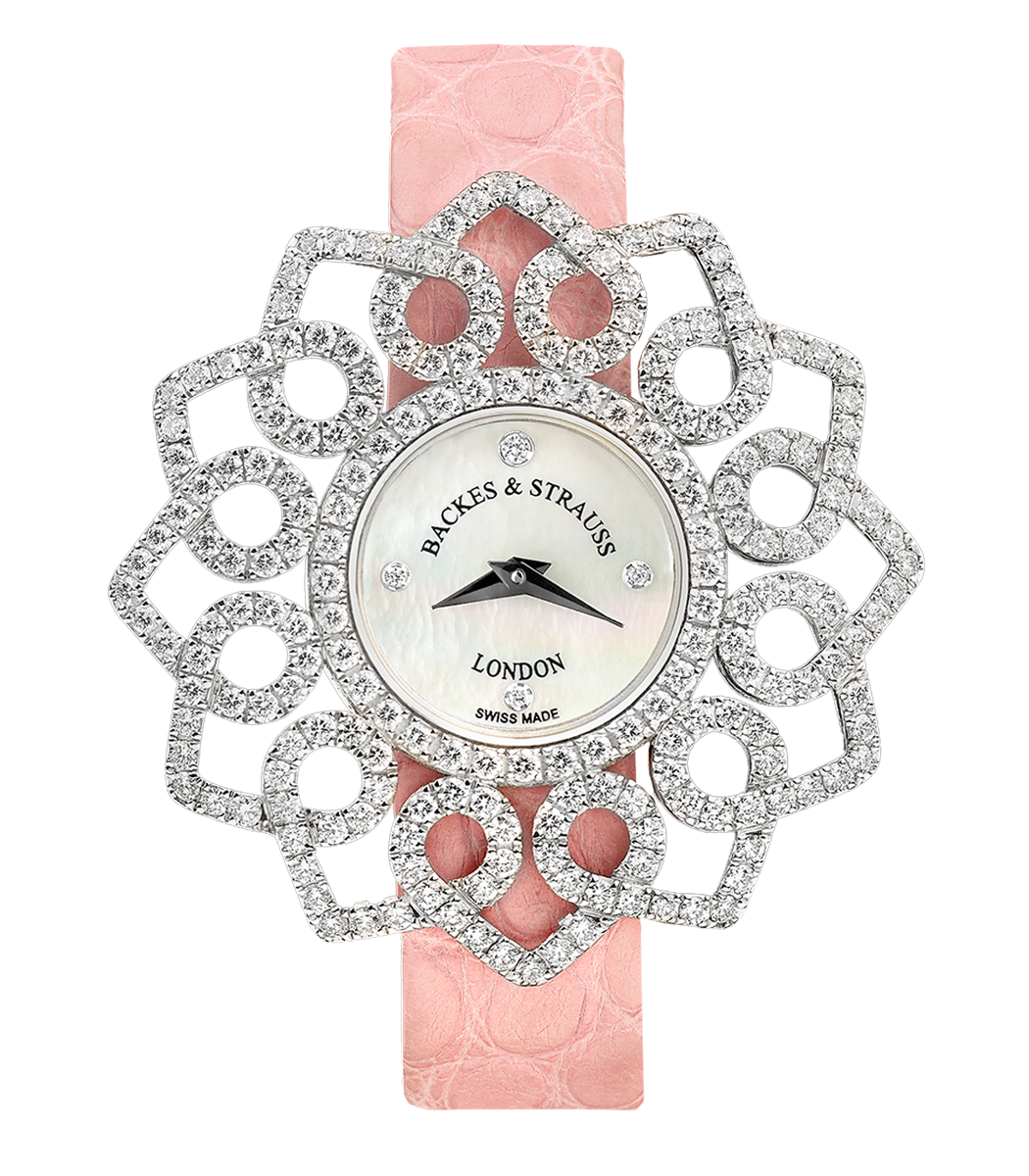Victoria Snowdrop luxury diamond watch