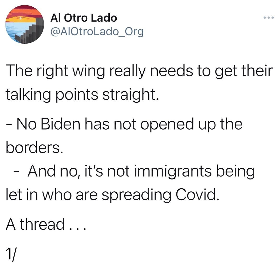 No, our borders are not open and no Biden is not letting migrants with Covid into the U.S. The right wing using immigrants as scapegoats to cover up their own egregious ineptitude as per usual.
