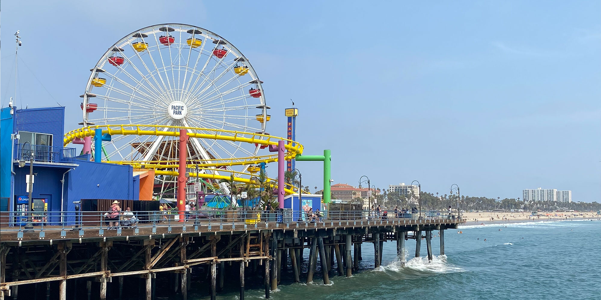Pacific wheel ferris wheel view