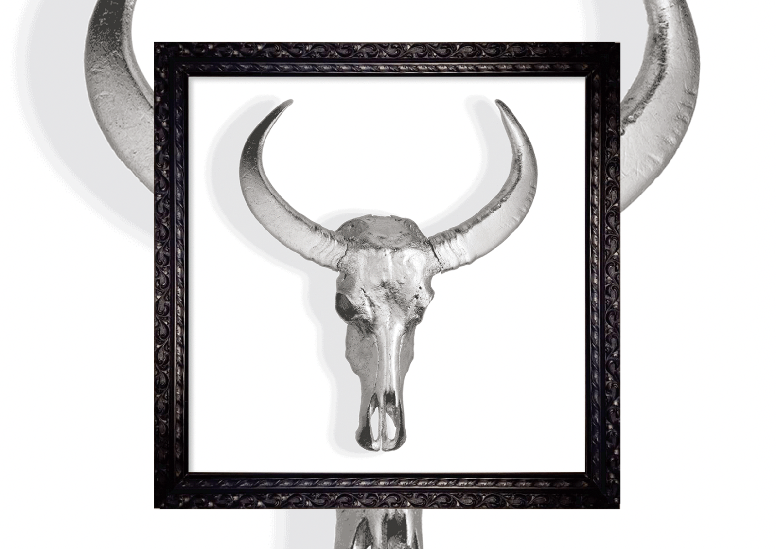 Lenticular - All Silver on White