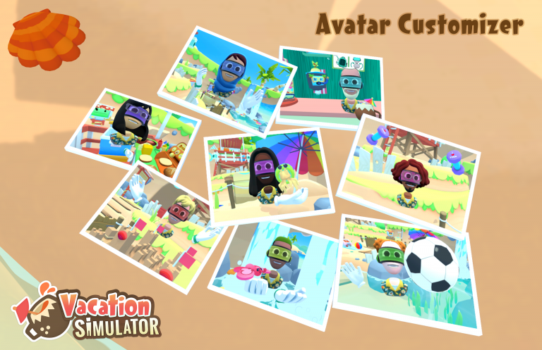Express Who You Are, in VR! Vacation Simulator’s Avatar Customizer