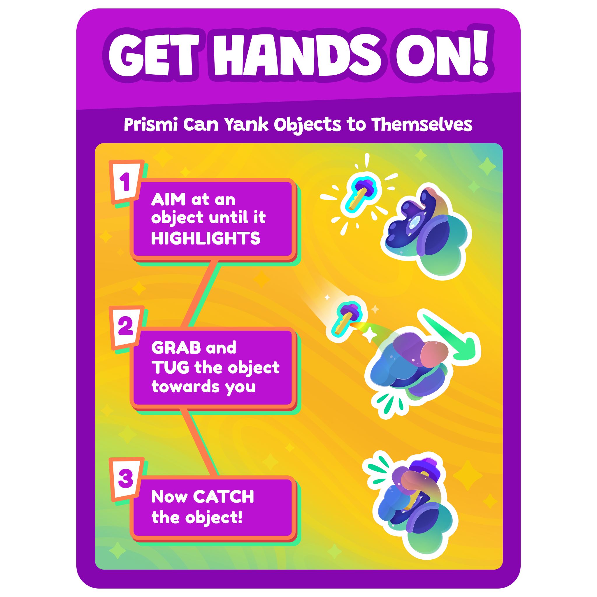 Get Hands On, Distance Grab
