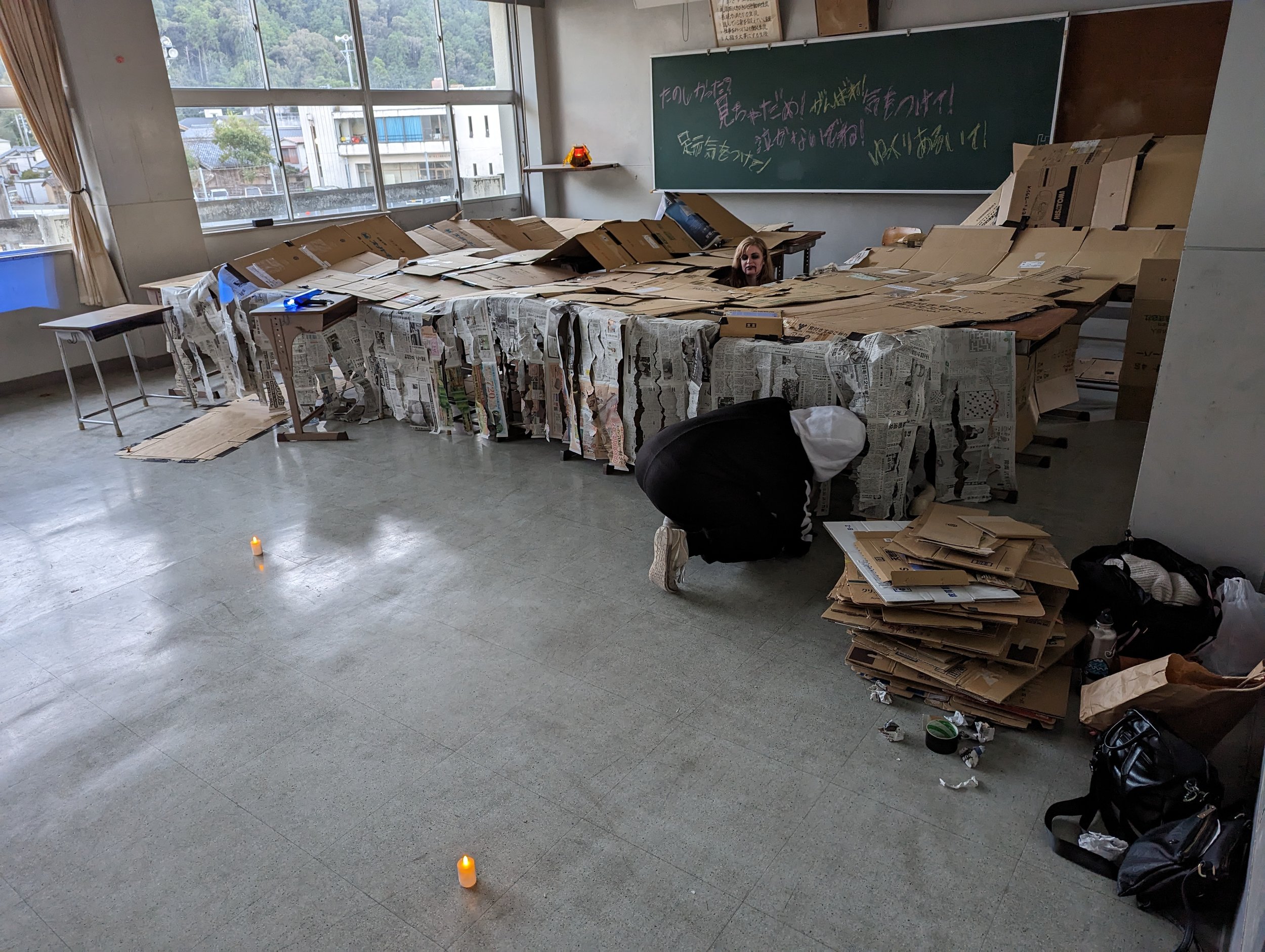 Halloween 2022 - Preparing our first ever scare room