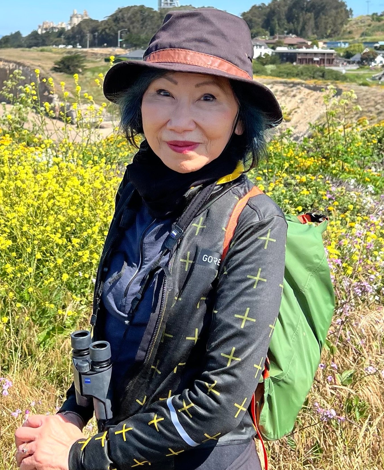 Amy Tan, bestselling author, avid birder, artist, and nature journaler