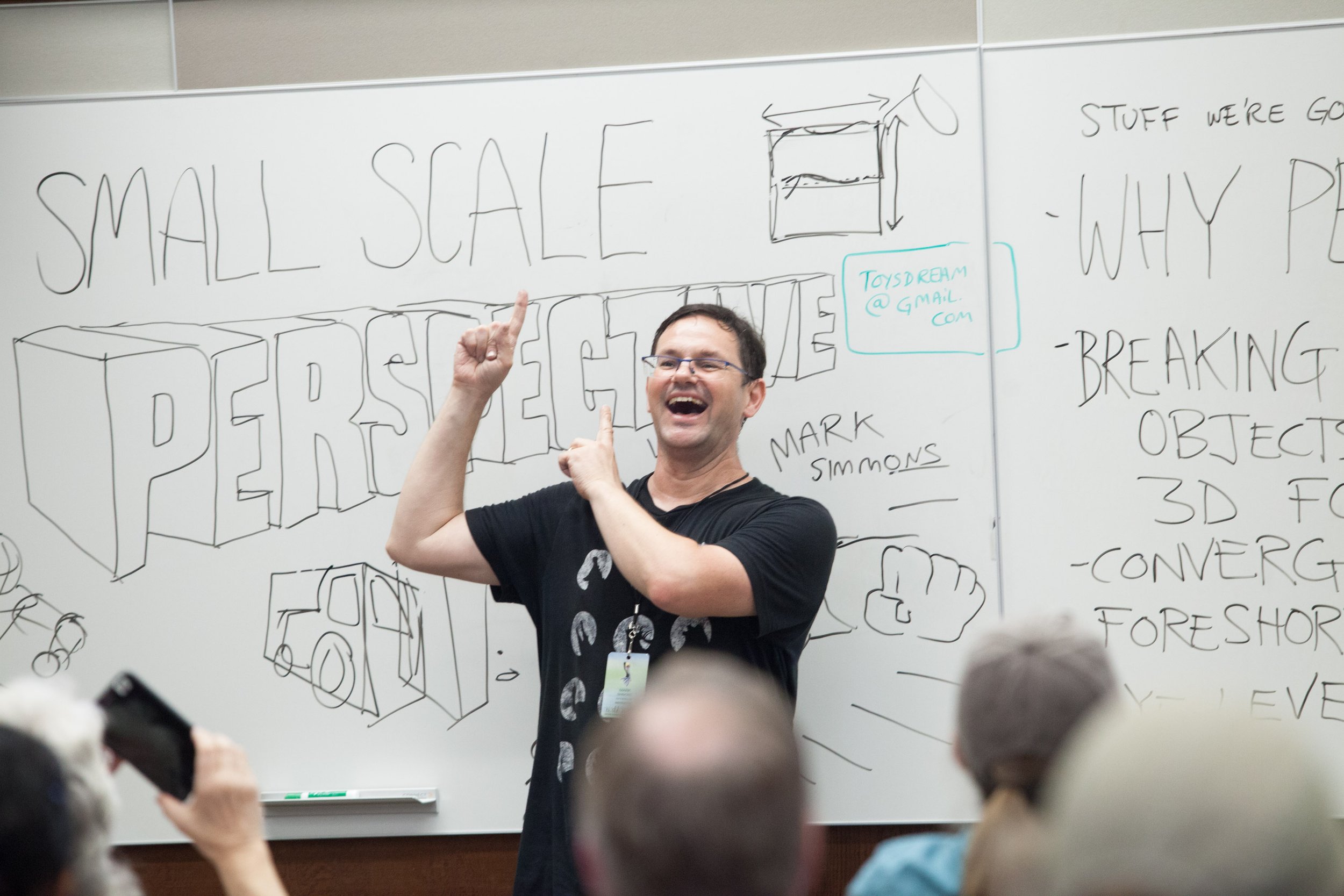 Mark Simmons teaching at 2019 Wild Wonder