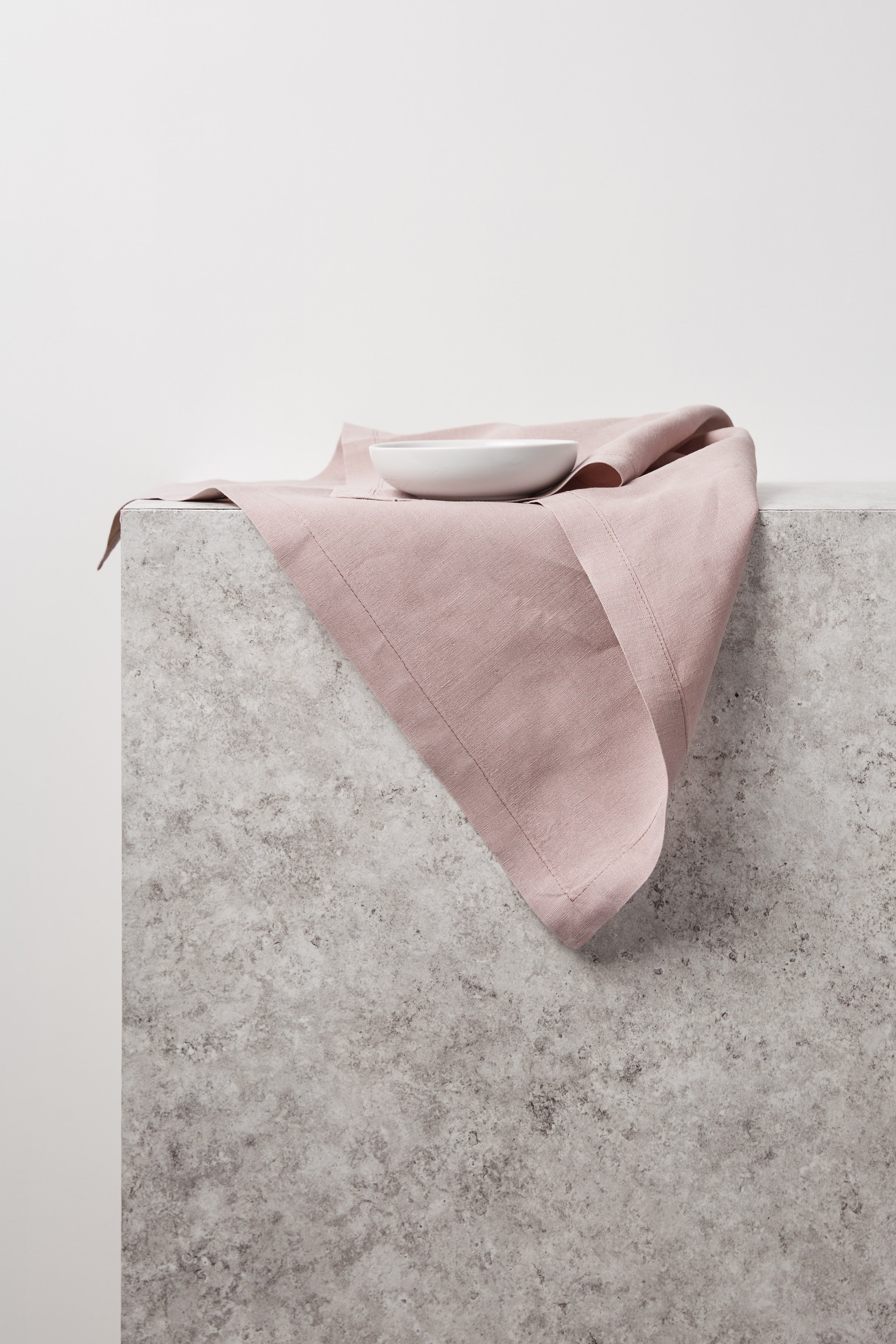 lavender linen napkin