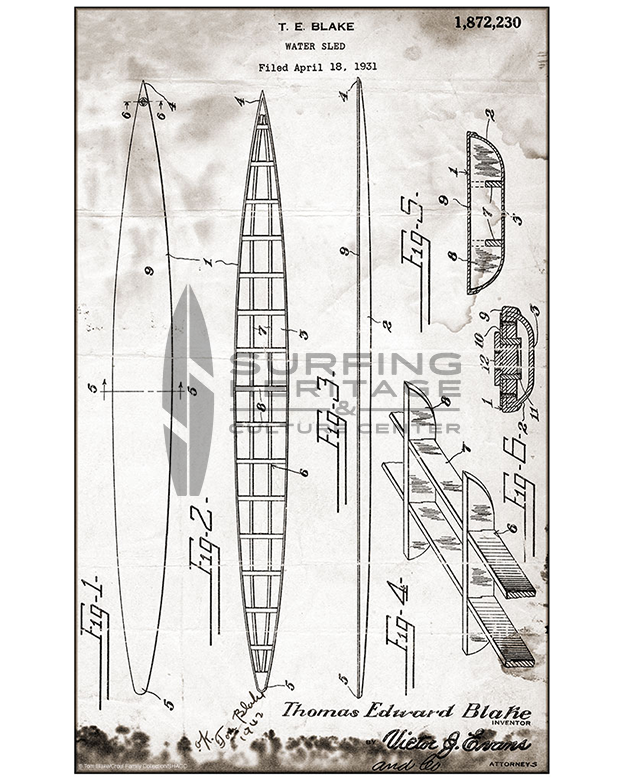TOM BLAKE PRINT - BLUEPRINT