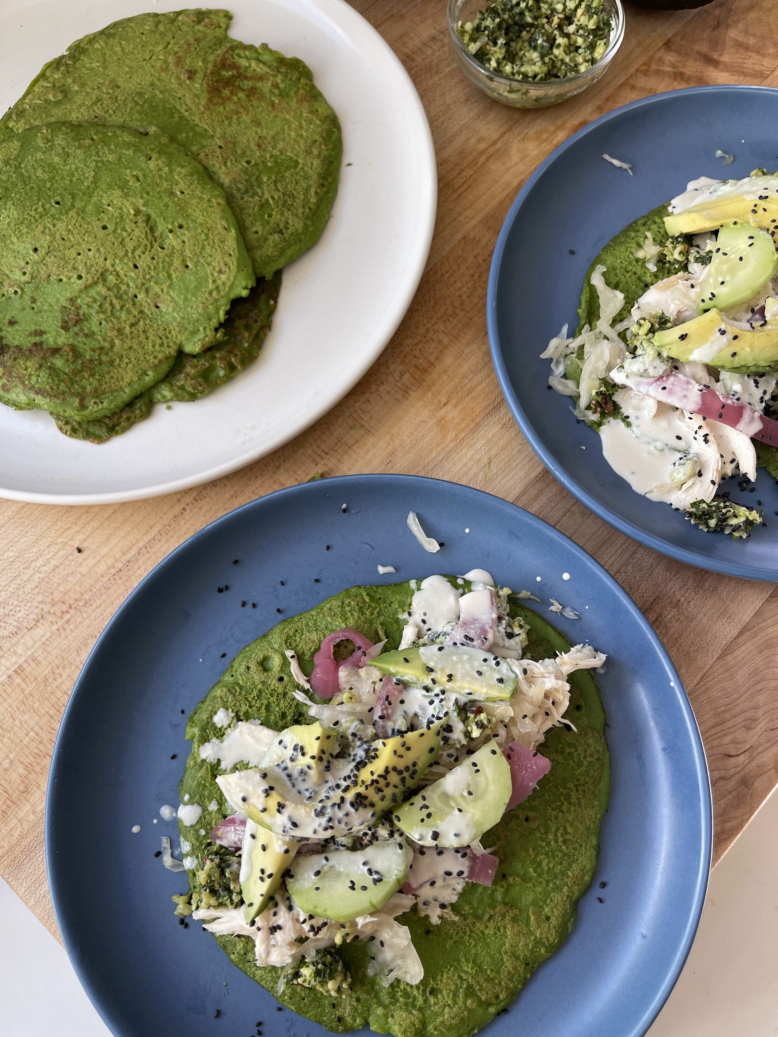 Recipe: Easy Spinach-Chickpea Wraps