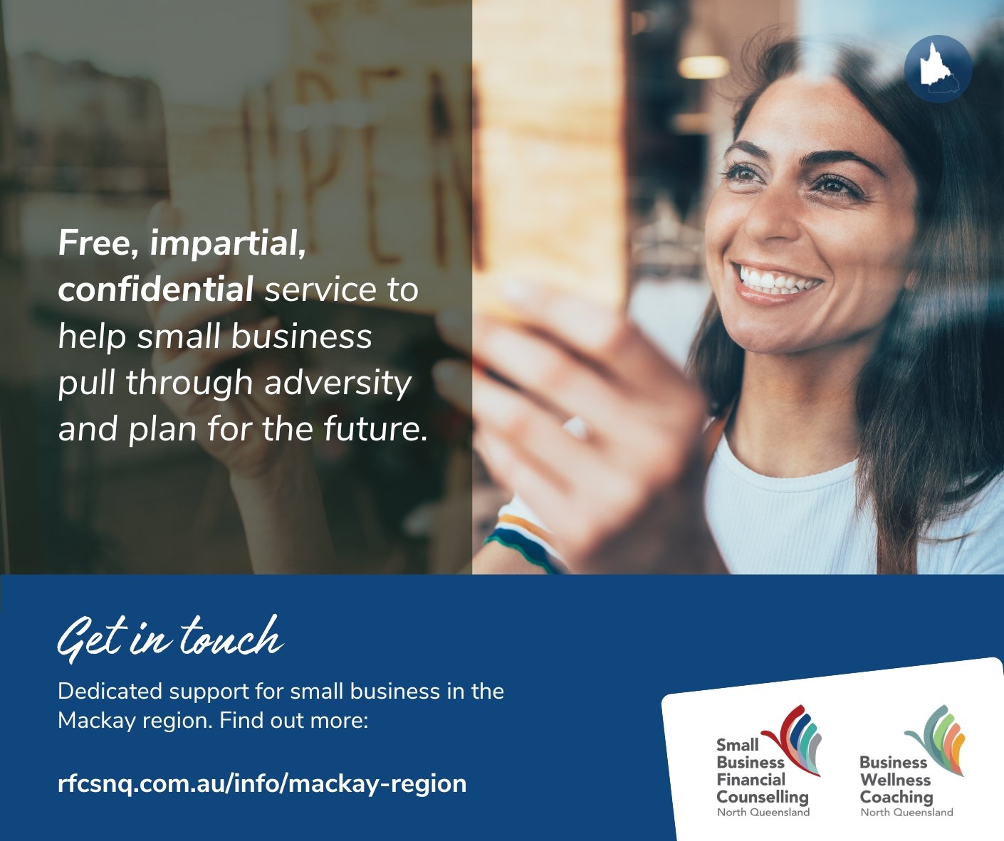 Dedicated support for small business in Mackay Whitsunday region